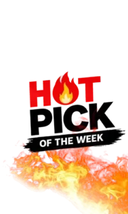 Hot Pick of the Week graphic with flames highlighting Food Town's weekly featured grocery deal